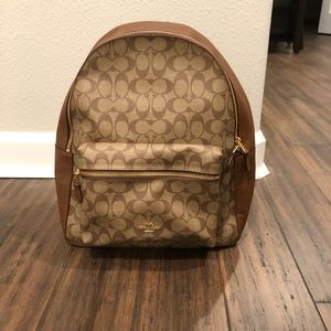 Brown Coach Backpack New with tags